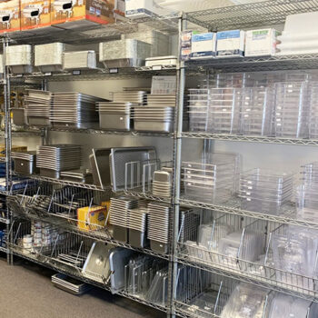 Food Pans and food storage for sals