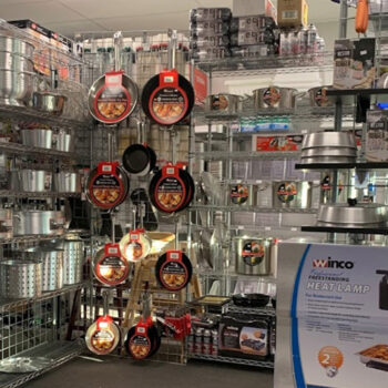 Restaurant Supply Store with post and pans